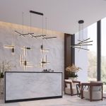 3890/85L L-VISION ODL20 328 черный/металл Подвесной светильник LED 4000K 85W 220V RUDY