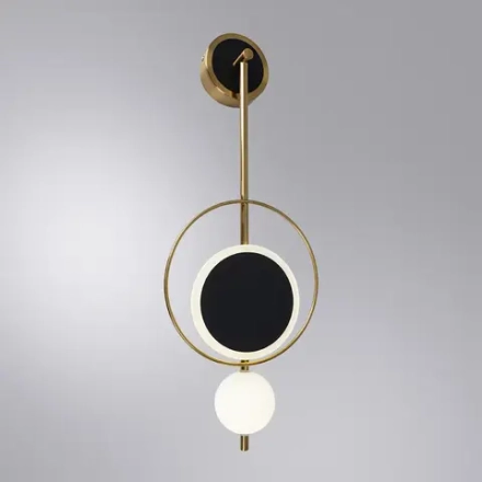 Настенный светильник Arte Lamp POLARIS A2604AP-7BK, 1хLED