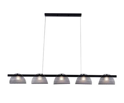 Люстра Каспи черный L132 h150 Led 5*6W (4000K)