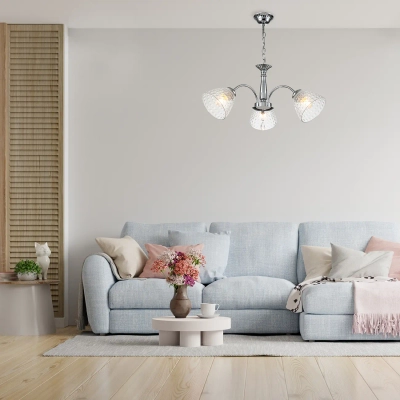 Подвесной светильник Escada 658/3PL E27*40W Chrome
