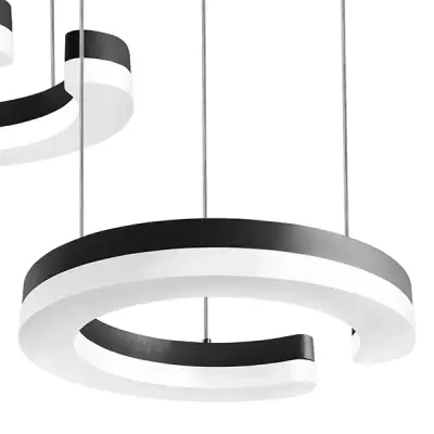 763337 Подвес UNITARIO 34.5W LED 3795LM ЧЕРНЫЙ МАТОВЫЙ 3000K Lightstar