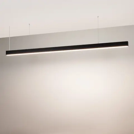 Профиль с экраном SL-LINE-4970-2500 BLACK+OPAL (Arlight, Алюминий)
