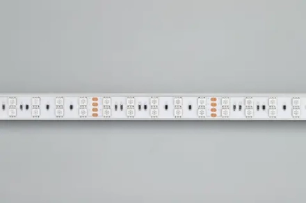 Лента RT 2-5000 36V RGB 2X2 (5060, 600 LED, LUX) (Arlight, 26 Вт/м, IP20)