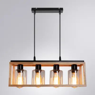 Подвесной светильник Arte Lamp DUBLIN A7025SP-4BK, 4хE27