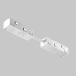Коннектор питания прямой гибкий 5см Exility белый, TRA034CPC-42W-5-1. TM Maytoni
