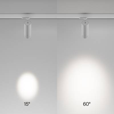 Трековый светильник Focus Zoom Trinity 4000K 20Вт 15-60°, TR198-3-20W4K-Z-W. TM Maytoni