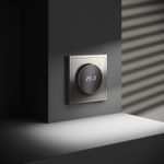 VLS070104 Терморегулятор электронный VOLTUM S70 с индикацией и датчиком, для теплого пола, (шелк) (ТМ Maytoni)