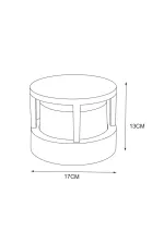 Уличный настенный светильник Arte Lamp ULYSSES A8912AL-1BK, 1хLED