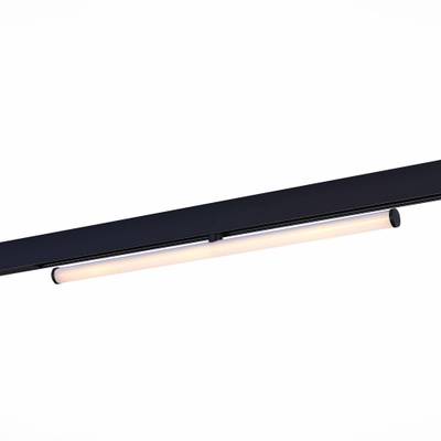 ST803.436.10 Магнитный трековый светильник Черный LED 1*10W 3000K 1 200Lm Ra&gt;90 120° IP20 L604xW28xH80 48VV