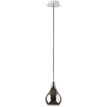 803037 Подвес PENTOLA 1х25W G9 ХРОМ/ДЫМЧАТЫЙ Lightstar