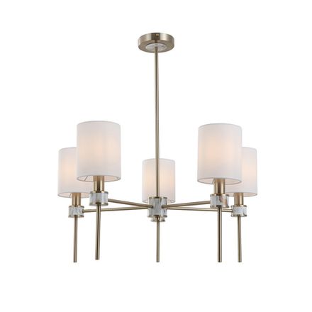 Светильник на штанге Indigo 13035/5R Brass, 5хE14