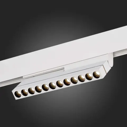 ST805.536.12 Магнитный трековый светильник Белый LED 1*12W 3000K 450Lm Ra>90 36° IP20 L220xW22xH117 48VV