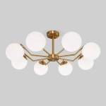 Потолочная люстра 70154/8 латунь, E27х8