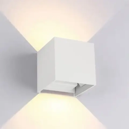 Фасадный светильник Arte Lamp RULLO A1714AL-2WH, 2хLED