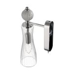 8269/1W NEOCLASSI хром/серый/прозрачный, металл/керамика/стекло Бра Е14 1*40W 220V EMILY