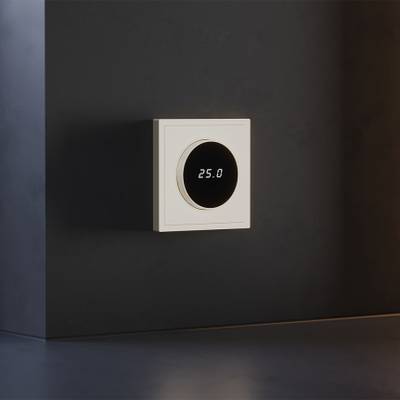 VLS070113 Терморегулятор электронный VOLTUM S70 с индикацией и датчиком, для теплого пола, (хлопок). (ТМ Maytoni)