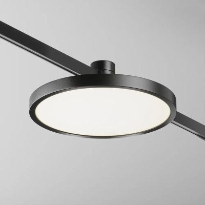 Трековый светильник Плато / Plato Flarity 4000K 10Вт 120°, TR153-1-10W4K-B. TM Maytoni