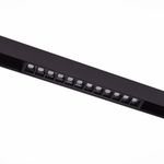 ST361.436.12 Магнитный трековый светильник Черный LED 1*12W 3000K 1 009Lm Ra&gt;80 36° IP20 L222xW22xH44 48V