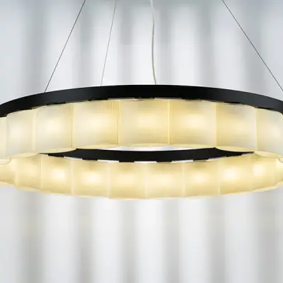 812236 Люстра NIBBLER 23х6W(Led) G9 ЧЕРНЫЙ/БЕЛЫЙ