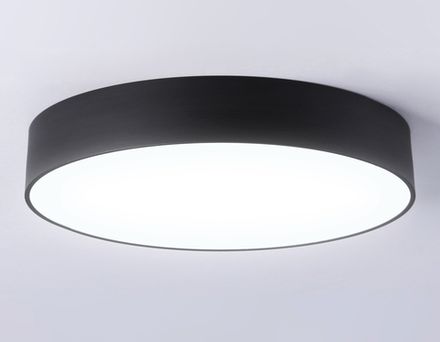 Светильник светодиодный потолочный FV5530 BK черный LED 45W 4200K D400*58 (Без ПДУ)
