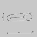 Настенный светильник (бра) Motion 3000К 8Вт, MOD276WL-L8W3K. TM Maytoni