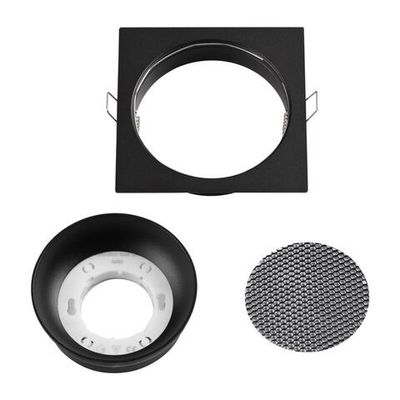 371006 WIR NT25 566 черный Светильник встраиваемый IP20 GX53 12W 220-240V GEMINI