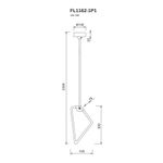 Подвесной светильник Visio FL1162-1P1, LED