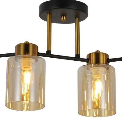 IL6111-4COU-79 BK GD Qui светильник потолочный ILLUMICO, E14х4