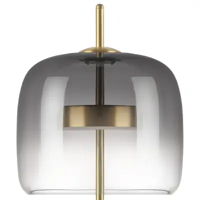 804918 Настольная лампа CUPOLA LED 9W 450LM ЗОЛОТО/ДЫМЧАТЫЙ 3000K Lightstar