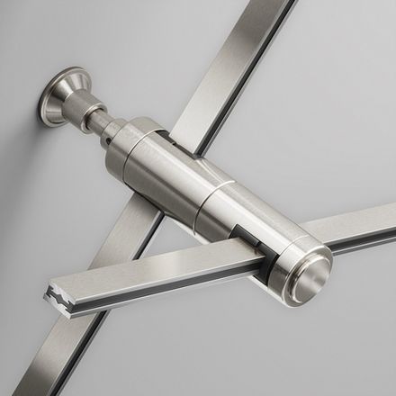 Крепление настенное Wall двойное Flarity платина, TRA155CW-D1-PT. TM Maytoni