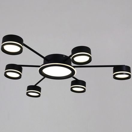 20590-0.3-3+3+1 Black светильник потолочный