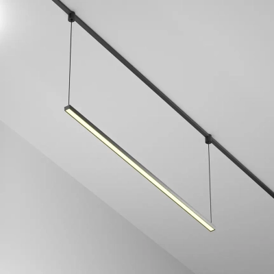 Трековый светильник Базис / Basis Elasity 3000К 52Вт 120°, TR170-1-52W3K-B. TM Maytoni