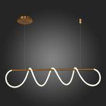 SL6102.303.45 Светильник подвесной ST-Luce Латунь/Белый LED 1*45W 4000K