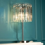 Citilux Джейн CL306831 Хрустальная настольная лампа Хром