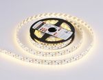 Светодиодная лента двухрядная GS1701 2835 240Led/ 24W m/ 12V IP20 3000K/ 5000*10*1.2mm/ кратность резки 25mm (2 конт.)