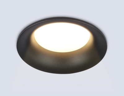 Светильник встраиваемый TN51811 BK черный GX53 max 15W D105*36