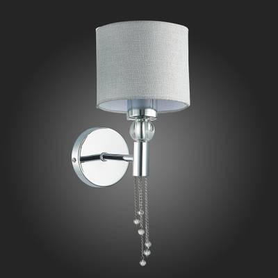 SLE105171-01 Светильник настенный Хром/Серый E27 1*60W