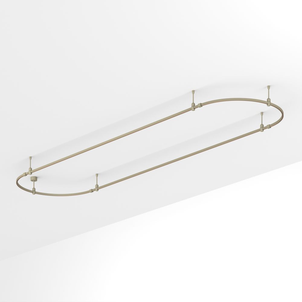 Основание ART-APRIORI-OVAL-ROD-200-4000x1000 (OG) (Arlight, IP20 Металл, 3 года)