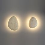 7034/5WL L-VISION ODL25 231 Настенный светильник светильник металл/камень IP20 1*5W 3000K 220V TRAVERTINO