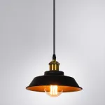 Подвесной светильник Arte Lamp CAPPELLO A7038SP-1BK, 1хE27