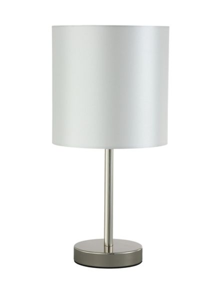 Настольная лампа Crystal Lux SERGIO LG1 NICKEL 2900/501