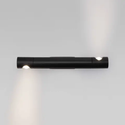 Настенный светодиодный светильник с поворотным механизмом 40161 LED черный, LED
