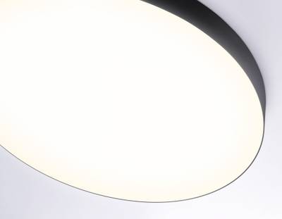 Светильник светодиодный потолочный FV5537 BK черный LED 90W 3000K D600*58 (Без ПДУ)