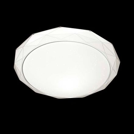 2045/DL PALE SN 089 Светильник пластик/белый/прозрачный LED 48Вт 4000K D400 IP43 GINO