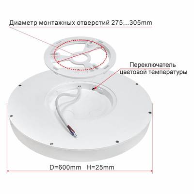 Citilux Бейсик CL738500V Светильник накладной Белый