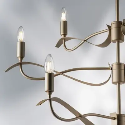 733283 Люстра RAGNO 8х40W E14 ЗОЛОТО Lightstar