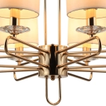 IL6196-8P-17 GD светильник потолочный ILLUMICO, E14х8