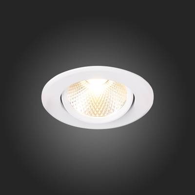ST211.548.08.36 Св-к встр. Белый LED 1*8W 4000K 640Lm Ra80 36° IP20 D86xH50 220-240V