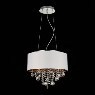 SL1350.503.04 Светильник подвесной ST-Luce Хром/Белый, Золотистый, Прозрачный E14 4*40W