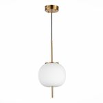 SL1621.203.01 Подвес ST-Luce Золотистый/Белый LED 1*13W 3000K